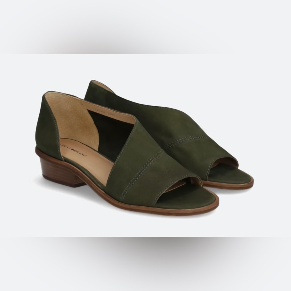 Lucky Brand Serkie D’orsay Leather Flat